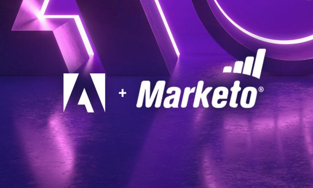 Adobe plus Marketo logos